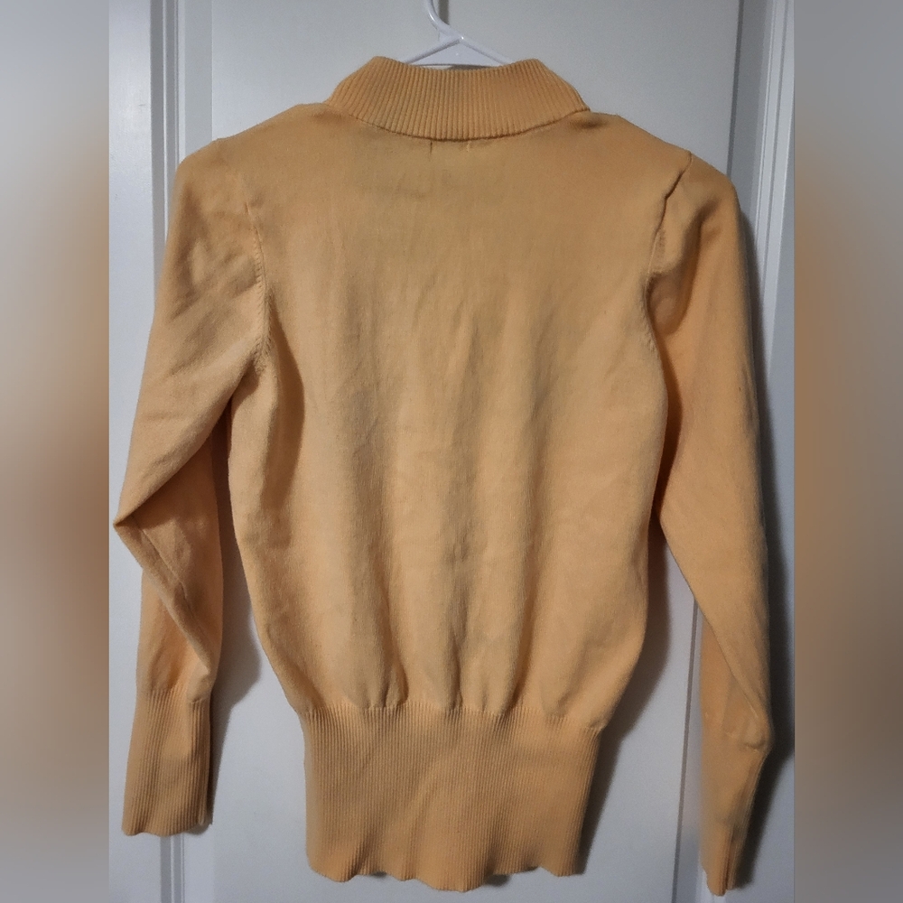 Guess Women's Zip-Up Hoodie in Peach - Picture 4 of 5